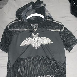 Blackcraft Cult mesh crop